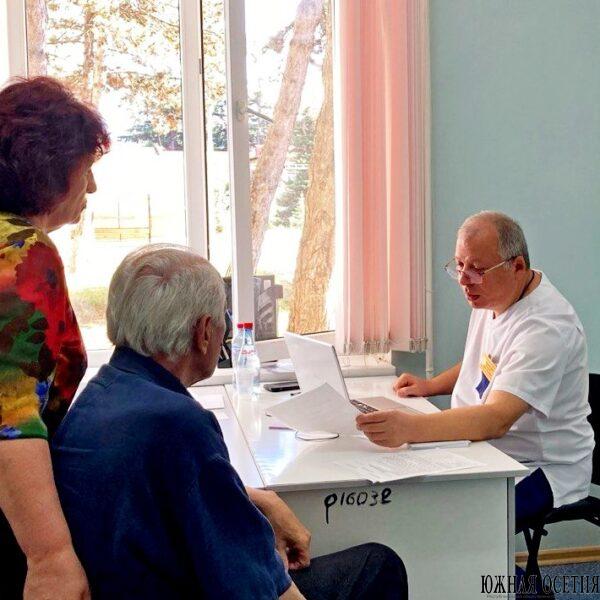 Российские специалисты провели приём