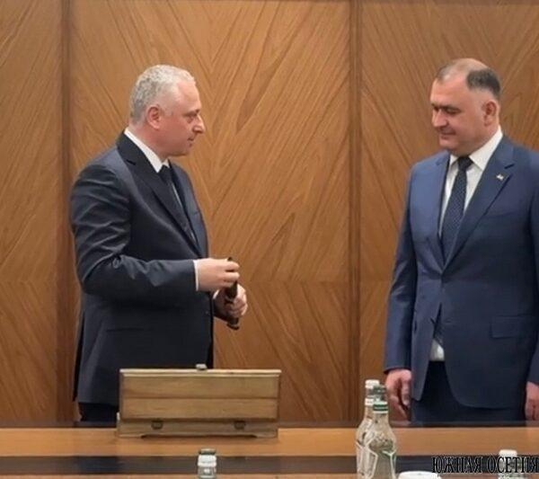 Визит Президента РЮО Алана Гаглоева в Абхазию